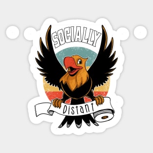 Social distant Sticker